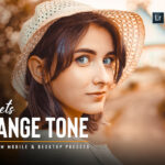 39 پریست لایت روم و کمرا راو فوق حرفه ای تم نارنجی ORANGE tone Lightroom presets