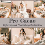 60 پریست لایت روم و کمرا راو تم رنگ کاکائویی Cacao Lightroom Photoshop LUTs