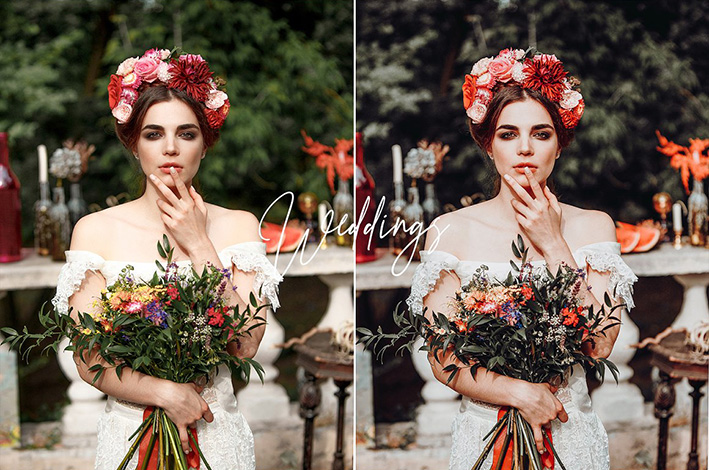 63 پریست لایت روم عروسی آپدیت 2021 حرفه ای Weddings Lightroom Presets Pack