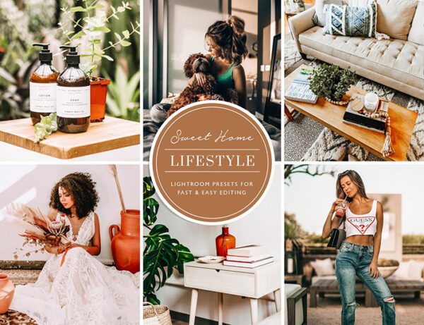 75 پریست لایت روم حرفه ای تم خانه Indoor Home Lightroom Presets