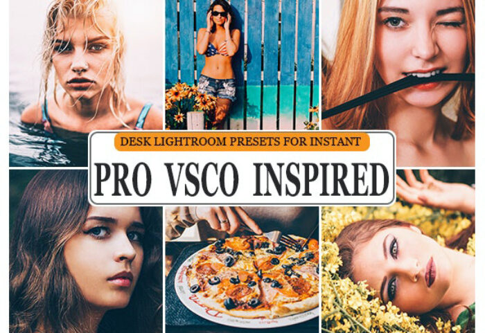 دانلود15 پریست لایت روم رنگی حرفه ای Pro Vsco Inspired Lightroom Presets