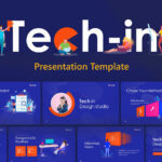 قالب پاورپوینت حرفه ای تم تکنولوژی Tech in Tech PowerPoint Template