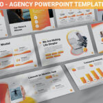 قالب پاورپوینت حرفه ای تم شرکتی Danello Agency Powerpoint Template