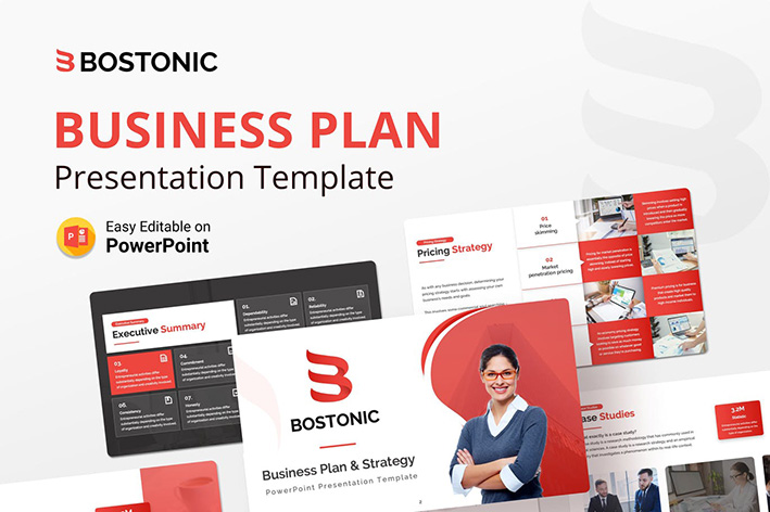 قالب پاورپوینت حرفه ای تم پلان تجاری Bostonic Business Plan PPT Presentation Template قالب پاورپوینت حرفه ای تم پلان تجاری Bostonic Business Plan PPT Presentation Template