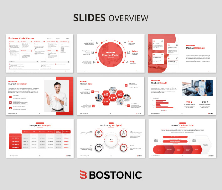 قالب پاورپوینت حرفه ای تم پلان تجاری Bostonic Business Plan PPT Presentation Template قالب پاورپوینت حرفه ای تم پلان تجاری Bostonic Business Plan PPT Presentation Template