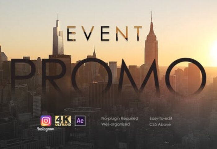 پروژه افتر افکت رزولوشن 4K تبلیغات کنفرانس Event Promo