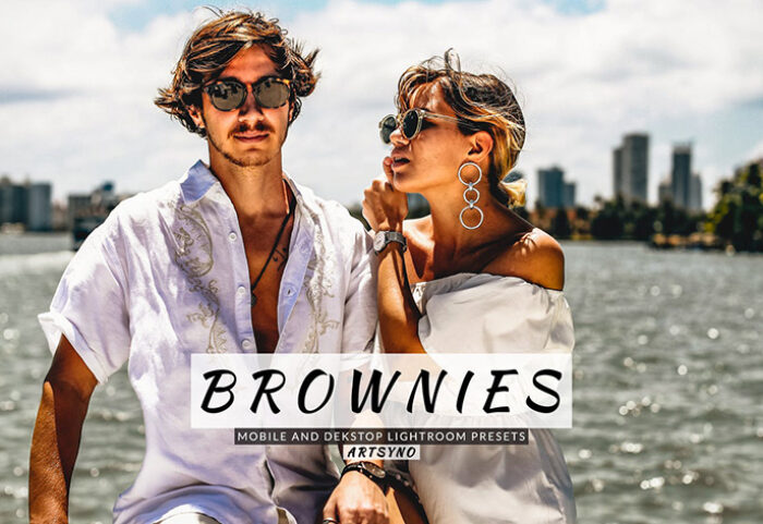 20 پریست لایت روم رنگی حرفه ای Brownies Lightroom Presets