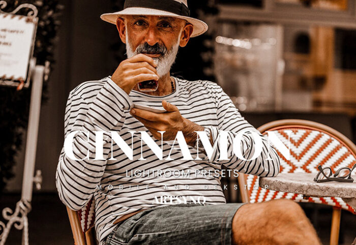 20 پریست لایت روم رنگی حرفه ای Cinnamon Lightroom Presets