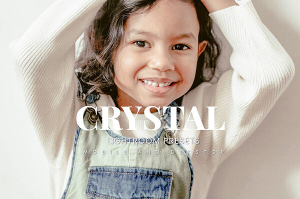 20 پریست لایت روم رنگی حرفه ای Crystal Lightroom Presets