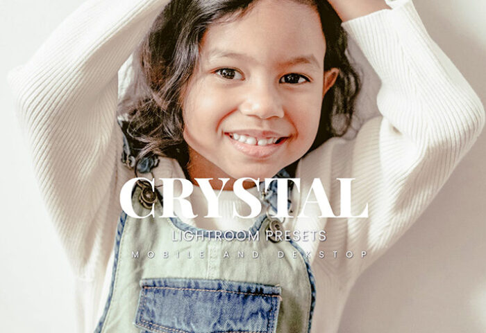 20 پریست لایت روم رنگی حرفه ای Crystal Lightroom Presets