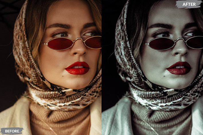 20 پریست لایت روم رنگی حرفه ای Dark Mode Lightroom Presets 20 پریست لایت روم رنگی حرفه ای Dark Mode Lightroom Presets