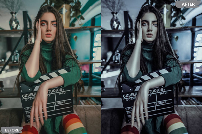 20 پریست لایت روم رنگی حرفه ای Dark Mode Lightroom Presets 20 پریست لایت روم رنگی حرفه ای Dark Mode Lightroom Presets