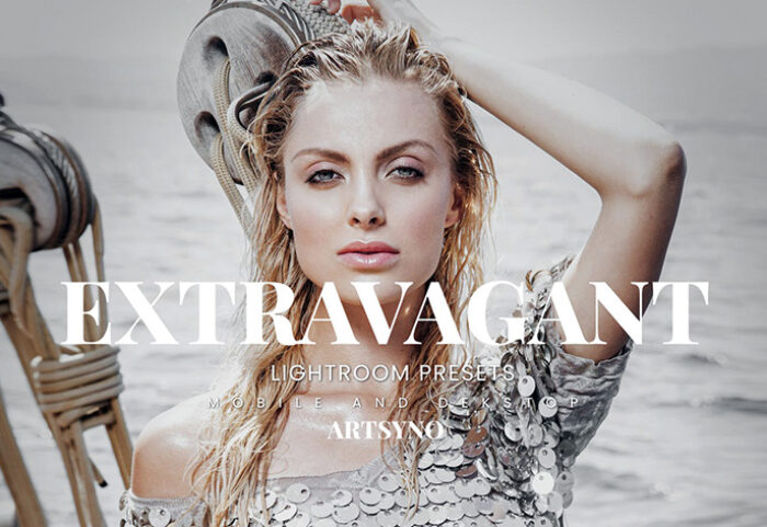 20 پریست لایت روم رنگی حرفه ای Extravagant Lightroom Presets