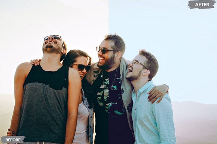 20 پریست لایت روم رنگی حرفه ای Happiest Lightroom Presets 20 پریست لایت روم رنگی حرفه ای Happiest Lightroom Presets