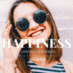 20 پریست لایت روم رنگی حرفه ای Happiness Lightroom Presets