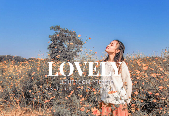 20 پریست لایت روم رنگی حرفه ای Lovely Lightroom Presets