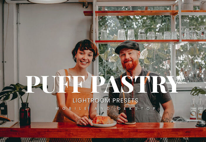 20 پریست لایت روم رنگی حرفه ای Puff Pastry Lightroom Presets