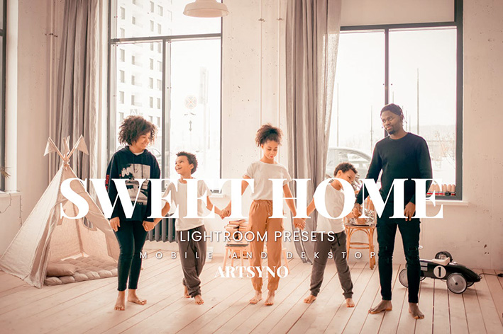 20 پریست لایت روم رنگی حرفه ای Sweet Home Lightroom Presets 20 پریست لایت روم رنگی حرفه ای Sweet Home Lightroom Presets