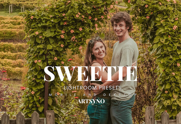 20 پریست لایت روم رنگی حرفه ای Sweetie Lightroom Presets