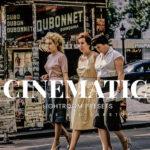 20 پریست لایت روم رنگی حرفه ای سینمایی Cinematic Lightroom Presets