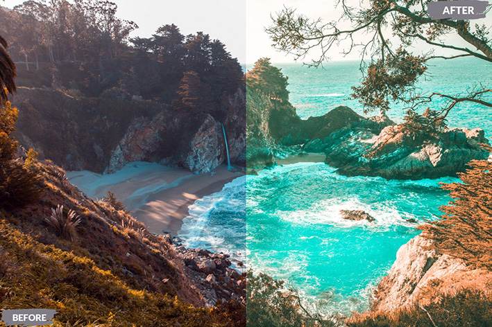 20 پریست لایت روم رنگی حرفه ای طبیعت Pantai Lightroom Presets 20 پریست لایت روم رنگی حرفه ای طبیعت Pantai Lightroom Presets