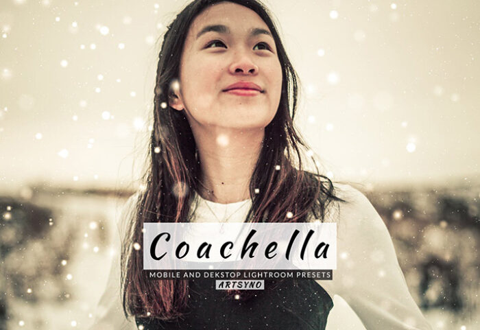 20 پریست لایت روم رنگی حرفه ای پرتره Coachella Lightroom Presets