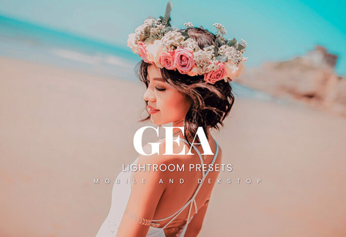 20 پریست لایت روم رنگی حرفه ای پرتره Gea Lightroom Presets