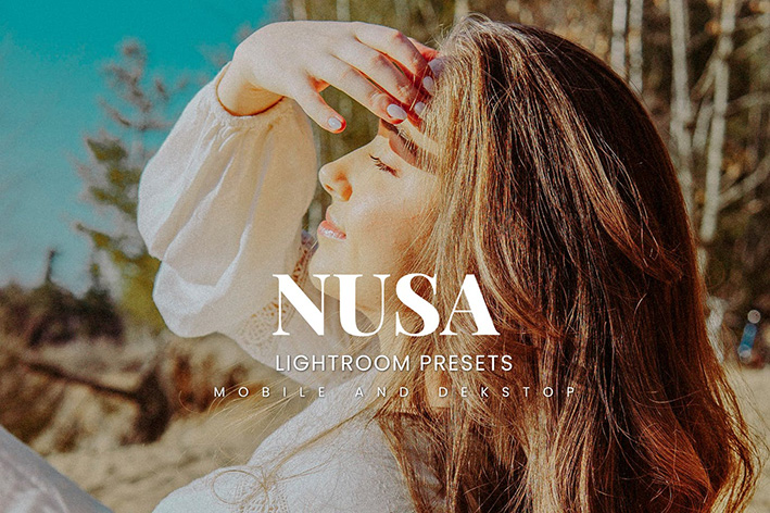 20 پریست لایت روم رنگی حرفه ای پرتره Nusa Lightroom Presets 20 پریست لایت روم رنگی حرفه ای پرتره Nusa Lightroom Presets