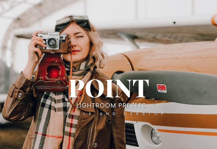 20 پریست لایت روم رنگی حرفه ای پرتره Point Lightroom Presets