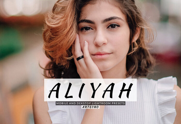 20 پریست لایت روم پرتره حرفه ای Aliyah Lightroom Presets