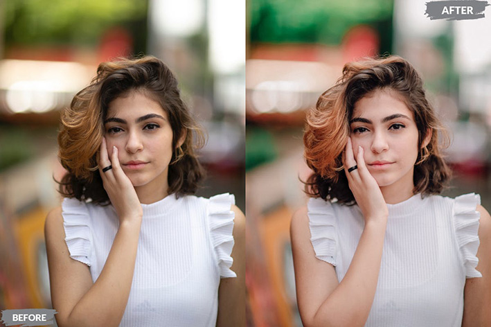 20 پریست لایت روم پرتره حرفه ای Aliyah Lightroom Presets