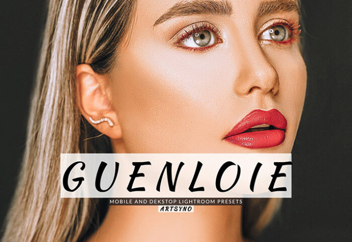 20 پریست لایت روم پرتره حرفه ای Guenloie Lightroom Presets