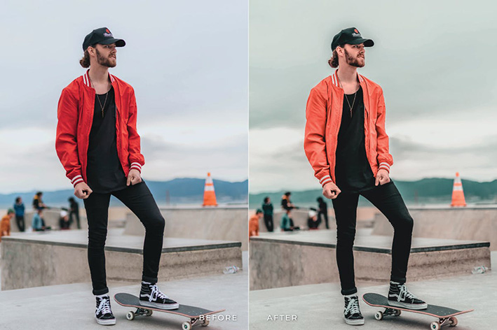 20 پریست لایت روم پرتره حرفه ای Kahiwa Lightroom Presets
