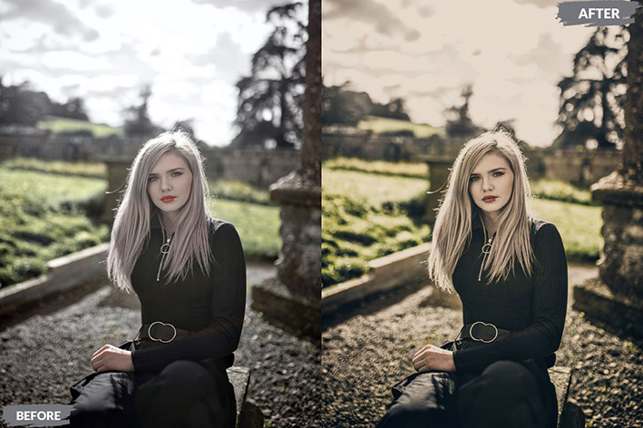 20 پریست لایت روم پرتره حرفه ای Larena Lightroom Presets 20 پریست لایت روم پرتره حرفه ای Larena Lightroom Presets