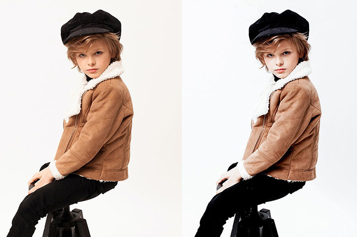 30 پریست لایت روم حرفه ای پرتره آتلیه کودک Child Portrait Lightroom Presets