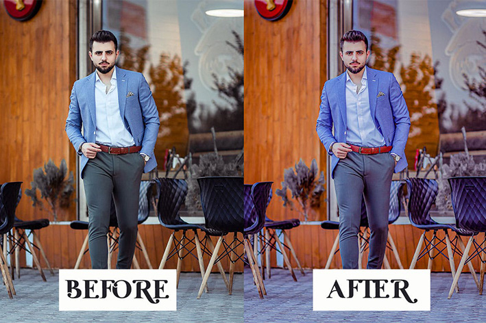 30 پریست لایت روم رنگی حرفه ای فشن مردانه Fashion Man Lightroom Presets 30 پریست لایت روم رنگی حرفه ای فشن مردانه Fashion Man Lightroom Presets