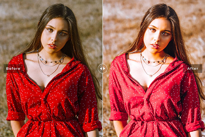 40 پریست لایت روم و پریست کمرا راو و اکشن فتوشاپ Rubrum Lightroom Presets