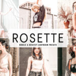 40 پریست لایت روم پرتره و پریست کمرا راو و اکشن فتوشاپ Rosette Pro Lightroom Presets