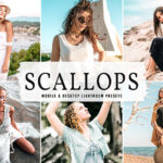 40 پریست لایت روم پرتره و پریست کمرا راو و اکشن فتوشاپ Scallops Pro Lightroom Presets