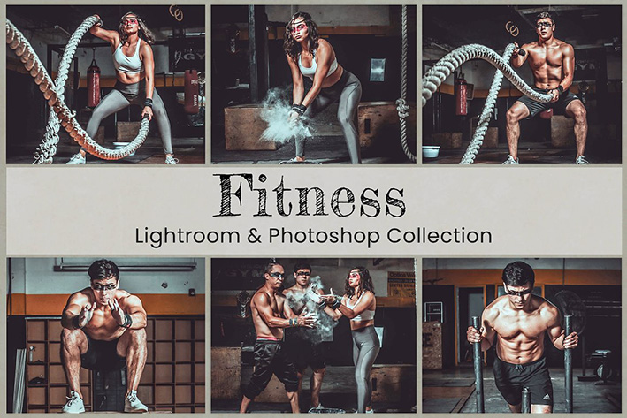 46 پریست لایت روم و اکشن فتوشاپ ورزش بدنسازی Fitness Lightroom Presets Photoshop 46 پریست لایت روم و اکشن فتوشاپ ورزش بدنسازی Fitness Lightroom Presets Photoshop