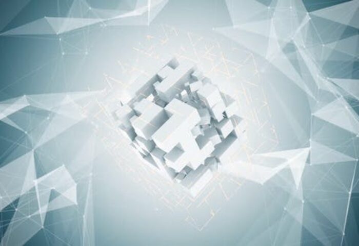 پروژه پریمیر 2021 حرفه ای لوگو افکت مکعب با موزیک Abstract Cube Logo