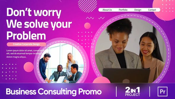 پروژه پریمیر حرفه ای رزولوشن 4K معرفی شرکت Corporate Business Consulting Promo پروژه پریمیر حرفه ای رزولوشن 4K معرفی شرکت Corporate Business Consulting Promo