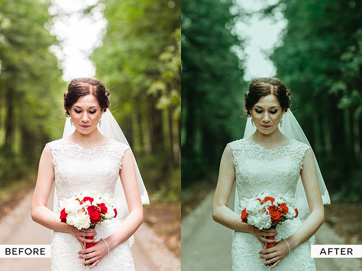 20 پریست لایت روم 2021 عروسی حرفه ای Moody Wedding Lightroom Presets