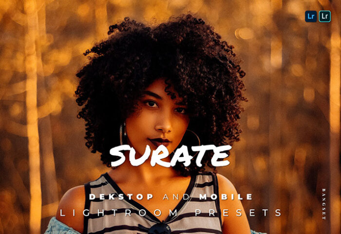 20 پریست لایت روم اسپرت دخترانه حرفه ای Surate Lightroom Preset
