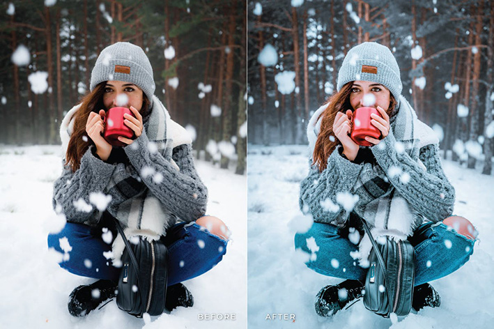 20 پریست لایت روم زمستانی حرفه ای Keilan Lightroom Presets 20 پریست لایت روم زمستانی حرفه ای Keilan Lightroom Presets