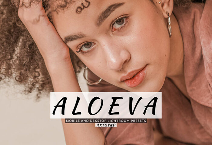 20 پریست لایت روم پرتره حرفه ای Aloeva Lightroom Presets
