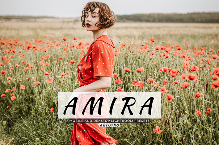 20 پریست لایت روم پرتره حرفه ای Amira Lightroom Presets 20 پریست لایت روم پرتره حرفه ای Amira Lightroom Presets