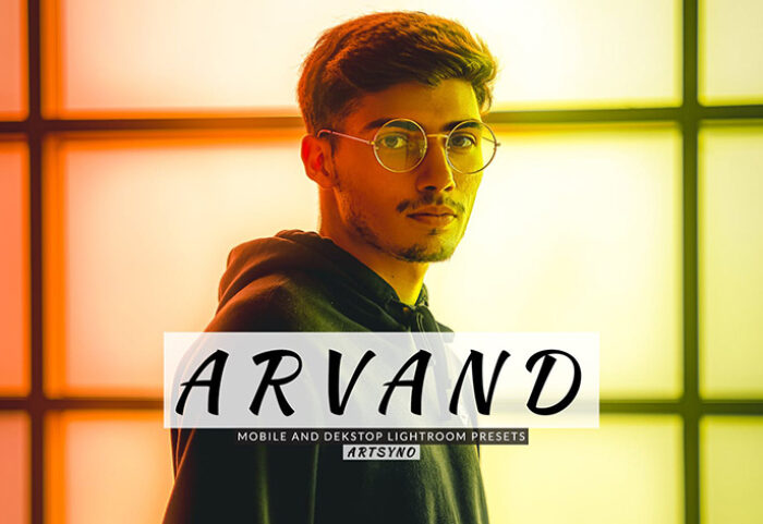 20 پریست لایت روم پرتره حرفه ای Arvand Lightroom Presets