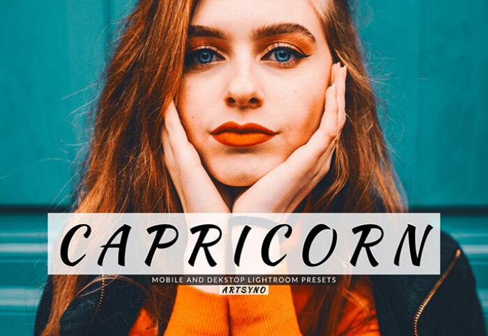 20 پریست لایت روم پرتره حرفه ای Capricorn Lightroom Presets