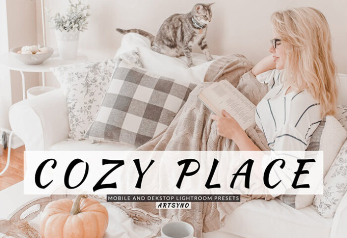 20 پریست لایت روم پرتره حرفه ای Cozy Place Lightroom Presets